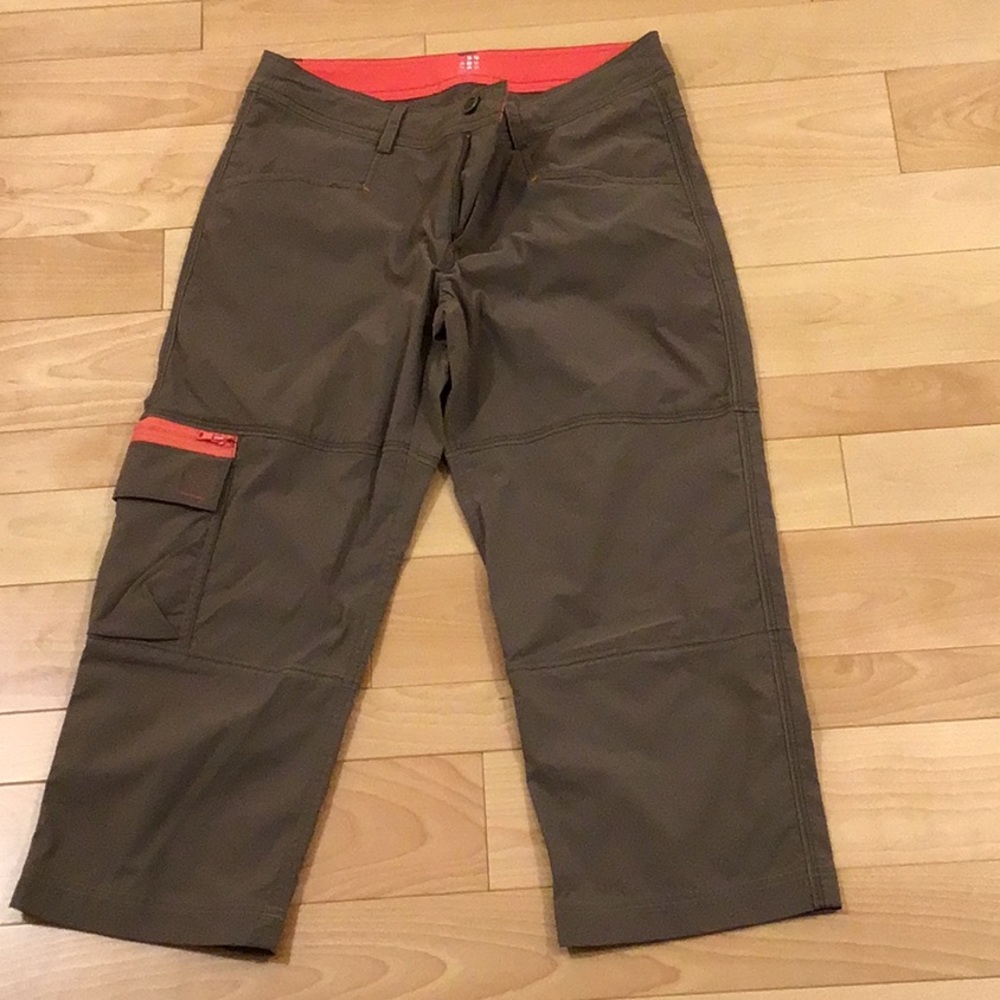 Title Nine Tan and Orange Capris for Effortless Style